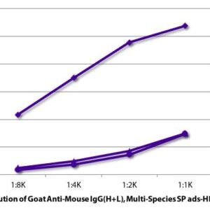 SouthernBiotech 1038-05 Multi-Species Adsorbed Goat Anti-Mouse IgG HRP