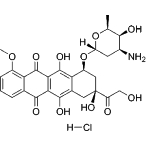 MCE Doxorubicin Hydrochloride HY-15142 research compound